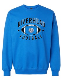 Riverhead High School Royal Crewneck Sweatshirt - Orders due Wednesday, October 9, 2024