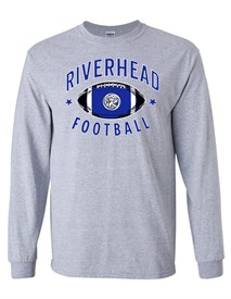 Riverhead High School Sport Grey Long SleeveT-Shirt - Orders due Wednesday, October 9, 2024