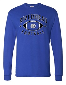 Riverhead High School Royal Long Sleeve T-Shirt - Orders due Wednesday, October 9, 2024