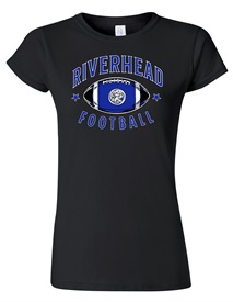 Riverhead High School Black Ladies T-Shirt - Orders due Wednesday, October 9, 2024