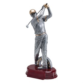 CAT-10 - Modern Male Golf Resin Figure