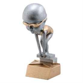 BH-552 - Female Swimmer Bobblehead Figure