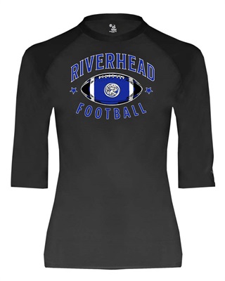 Riverhead High School Charcoal Compression Shirt - Orders due Wednesday, October 9, 2024