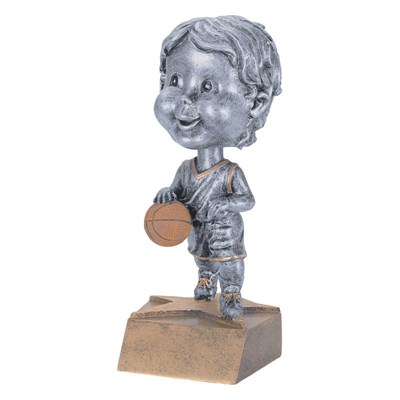 BH-6 - Male Basketball Bobblehead Figure